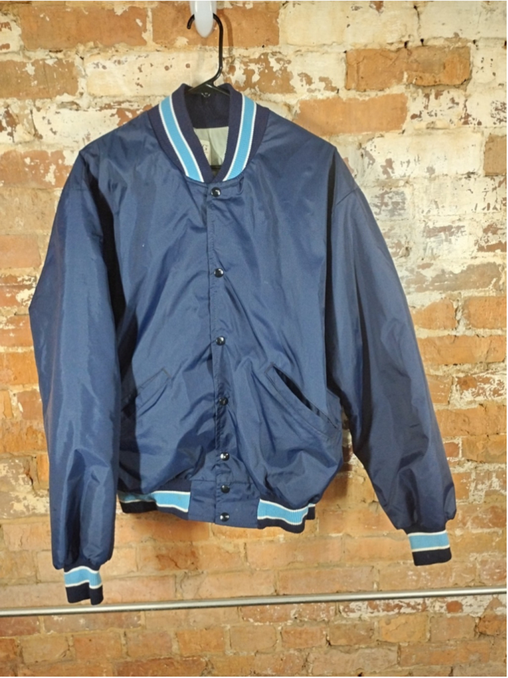 Vintage 90's DeLong Sports Jacket Blue Men's XL